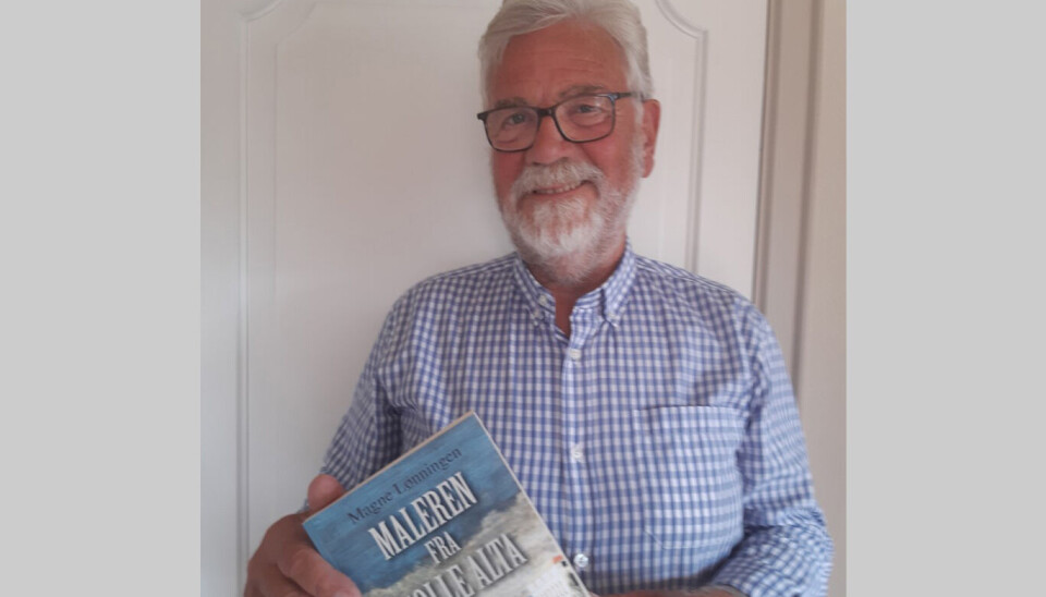 HISTORIEINTERESSERT: – Min interesse for fag og historie har jeg hatt hele veien. Leser du «Sandpapir nr. 1», som ble gitt ut i Bergen nesten årlig siden 1921, er det mange gamle historier vi har hentet fram, sier Magne Lønningen.