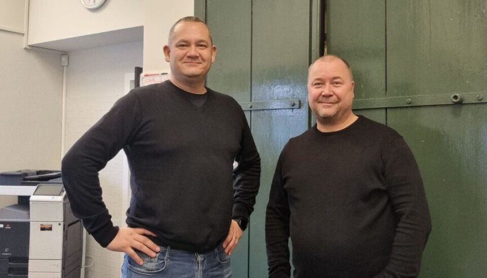 INNLEMMES: Malerfirmaet S2 Måleri i Göteborg med Jonas Svensson (t.v.) og Stefan Stål i spissen, innlemmes i Håndverksgruppen.