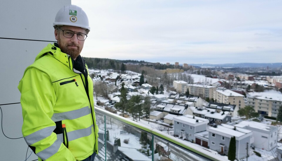 FLEKSIBILITET: – Byggebransjens behov for fleksibilitet er bestemt av markedet og fjernes ikke med et forbud, sier byggmester Thomas Jacobsen.
