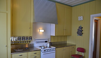 BEVART: Her er kjøkkenet i Dronning Sonjas barndomshjem.