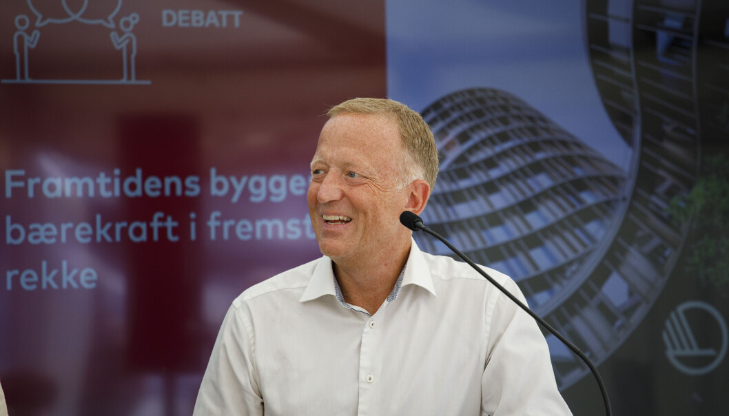 SMARTERE BRUK: Det ligger et enormt klimapotensial i å utnytte bygninger bedre enn i dag, argumenterte Statsbygg-direktør Harald Vaagaasar Nikolaisen. Foto: Ivar Kvistum SMARTERE BRUK: Det ligger et enormt klimapotensial i å utnytte bygninger bedre enn i dag, argumenterte Statsbygg-direktør Harald Vaagaasar Nikolaisen. Foto: Ivar Kvistum