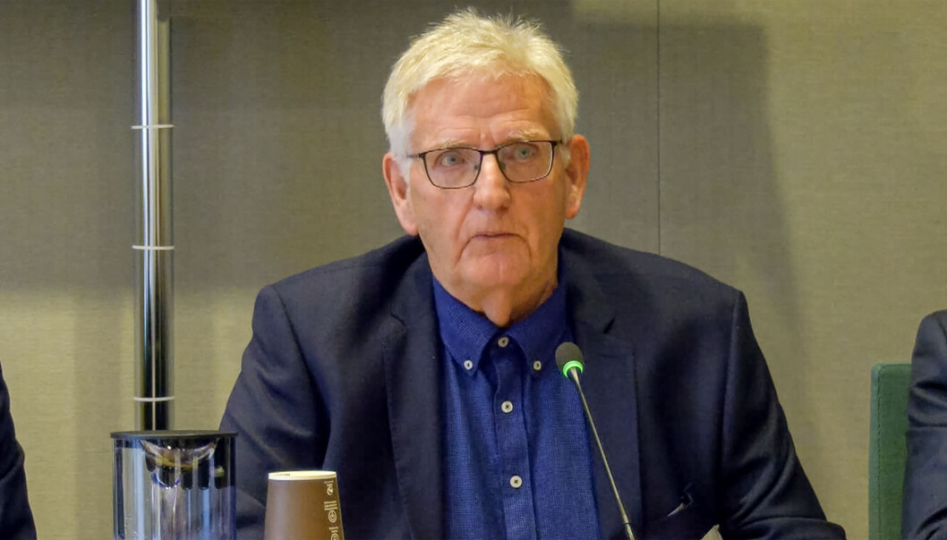 DEBUT: Frank Ivar Andersen fra Bygghåndverk Norge i høringen om innstrammingen i adgangen til innleie. DEBUT: Frank Ivar Andersen fra Bygghåndverk Norge i høringen om innstrammingen i adgangen til innleie.