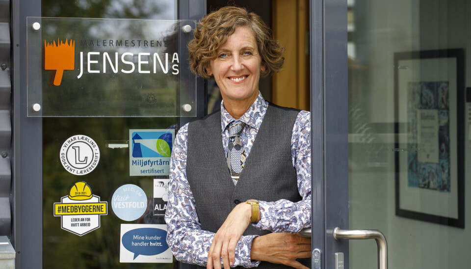 ÅPNER FOR FLERE KVINNER: MLF-leder Anna Furhoff Jensen gå ri bresjen for en ny organisasjon for kvinner i byggebransjen.