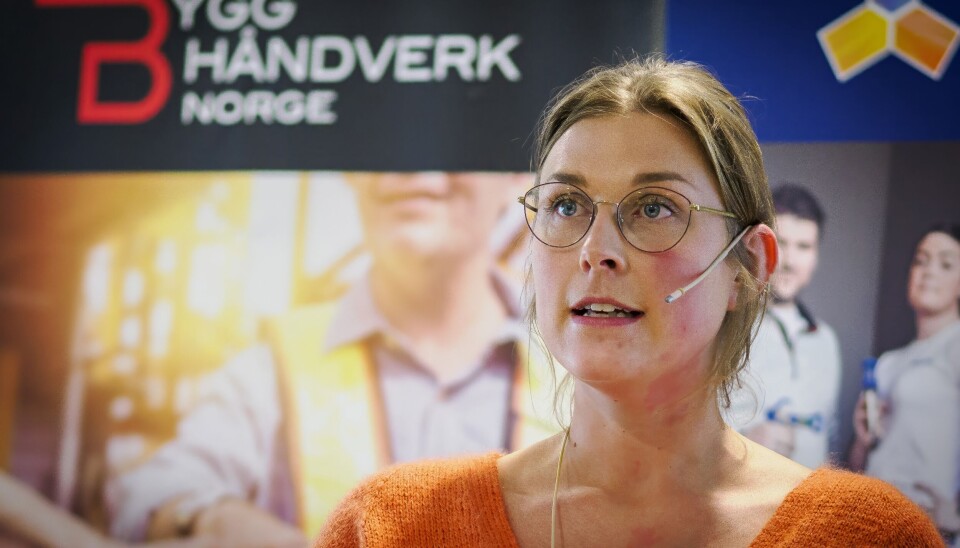 UTDANNINGSNØKKEL: Prosjektleder for håndverksløftet, Karen Elkjær, vil at byggfagelever skal lære mer om bygningsvern. Portrett