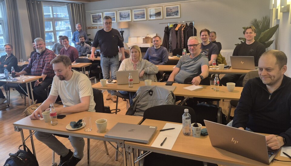 20 fagfolk fant veien til kurset i Tromsø. Så mange som 20 deltakere var med på kurset i Tromsø.