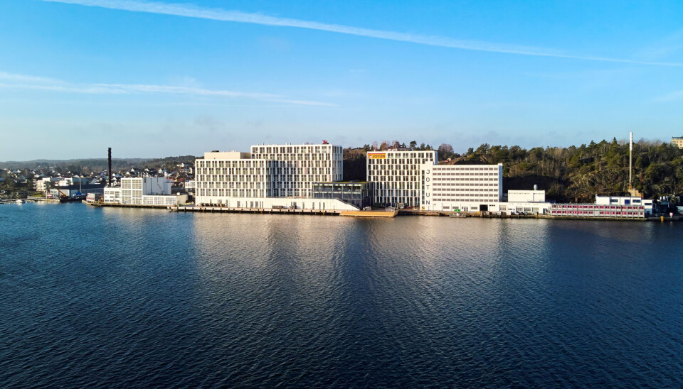 Ved Jotuns hovedkvarter på Gimle i Sandefjord arbeider 300 ansatte med forskning på maling.